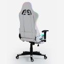 Ergonomische gaming- of kantoorstoel Pixy Comfort met voetenbankje en LED Aankoop