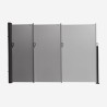 Zijluifel 180x300 oprolbaar extern windscherm Hyde XL 
