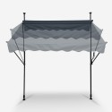 Zonnescherm 190x200 met val voor buiten balkon terras Somber L Keuze