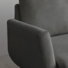 Moderne Scandinavische 3-zits bank in grijze stof Folkerd Karakteristieken