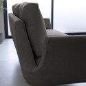 Moderne Scandinavische 3-zits bank in grijze stof Folkerd Prijs