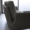 Moderne Scandinavische 3-zits bank in grijze stof Folkerd Prijs