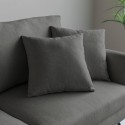 Moderne Scandinavische 3-zits bank in grijze stof Folkerd Kosten