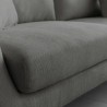 Moderne Scandinavische 3-zits bank in grijze stof Folkerd Aankoop