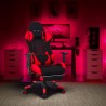 Modern design Gaming bureaustoel met kussens en armleuningen Misano Fire Verkoop
