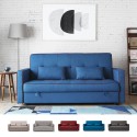 Banquette clic-clac 185 x 90 deux places en tissu avec coffre Zalto Promotion