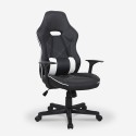 Chaise fauteuil de bureau gaming ergonomique racing avec coussin lombaire Estoril Promotion