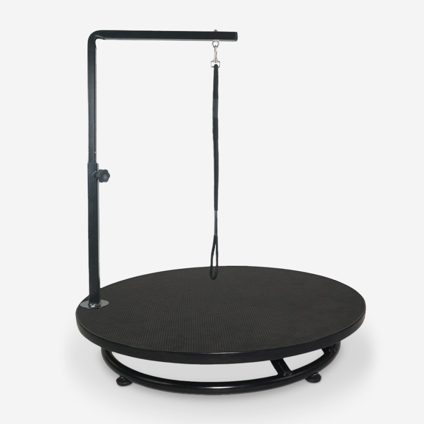 Draaibare ronde hondentrimtafel 60 cm diameter Pug Aanbieding
