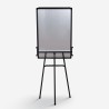 Magnetisch whiteboard 90x60c m met statief en flipover Cletus M 