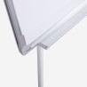 Magnetisch whiteboard 100x70 cm met klem voor papierblokken Cletus L Prijs