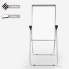 Opvouwbaar magnetisch whiteboard 100x70 cm Oppen Korting