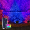 Solar LED-schijnwerper multicolor RGB 100W Bluetooth Toscor M  Aanbieding