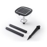 LED tuinverlichting 400 lumen met zonnepaneel Gaslight Aanbod