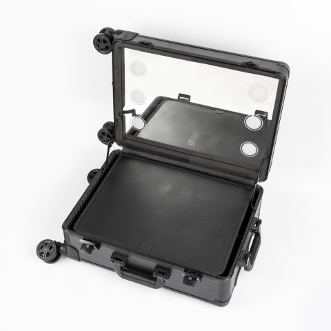Professionele make-up trolley met LED-lampen en spiegel Eva M Aanbieding