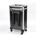 Professionele make-up trolley met 2 lades en 4 wielen Cygnus Voorraad