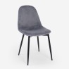 Modern design fluwelen eetkamerstoel Lozan Karakteristieken