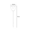 LED tuinverlichting 400 lumen met zonnepaneel Gaslight Kortingen