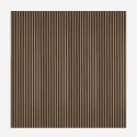 4 x panneau insonorisant décoratif mural 240x60cm en bois de noyer foncé Kover-NS Réductions