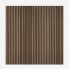 4 x panneau insonorisant décoratif mural 240x60cm en bois de noyer foncé Kover-NS Réductions