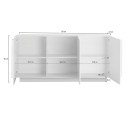 Moderne houten dressoir met 3 deuren voor keuken en woonkamer Jupiter MR M2 Keuze