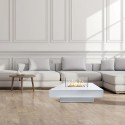 Bio-ethanol haard voor binnen en buiten vierkant 70x70cm Panarea Aanbod