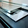 Cheminée au bioéthanol design pour intérieur/extérieur 100x30x70cm Giotto S 