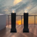 Bio-ethanol tuinhaard voor buiten vloerdesign Capri 110 Catalogus