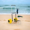 Chariot de transport de plage pour la pêche, la mer et les fêtes 2 grandes roues Ariel Vente