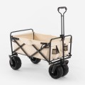Opvouwbare bagagewagen voor tuin, camping en strand Marty Aanbieding