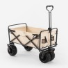 Opvouwbare bagagewagen Marty voor tuin, camping en strand. Aanbieding