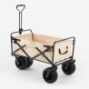 Opvouwbare bagagewagen voor tuin, camping en strand Marty Korting