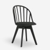 Chaise de cuisine salle à manger design moderne polypropylène Molkor 
