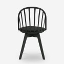 Chaise de cuisine salle à manger design moderne polypropylène Molkor 