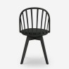 Chaise de cuisine salle à manger design moderne polypropylène Molkor 