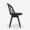 Chaise de cuisine salle à manger design moderne polypropylène Molkor 