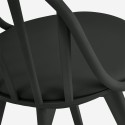 Chaise de cuisine salle à manger design moderne polypropylène Molkor 