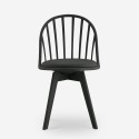 Chaise de cuisine salle à manger design moderne polypropylène Molkor 