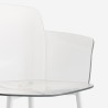Chaise de salon et cuisine transparente avec accoudoirs Suntree 