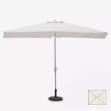 Terras tuinparasol met centrale paal 3x2m Rios Flap Aanbod