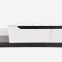 Meuble TV de salon en bois design moderne 220cm Condian Réductions