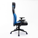 Verstelbare ergonomische kunstleren gaming bureaustoel Portimao Sky Kortingen