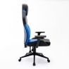 Verstelbare ergonomische kunstleren gaming bureaustoel Portimao Sky Kortingen