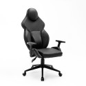 Chaise de bureau ergonomique réglable similicuir design sportif Portimao Remises