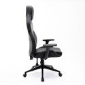 Chaise de bureau ergonomique réglable similicuir design sportif Portimao Réductions