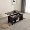 Moderne verstelbare salontafel met opbergruimte Toppee Afmetingen