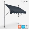 Zonnescherm 190x200 met val voor buiten balkon terras Somber L Aanbieding