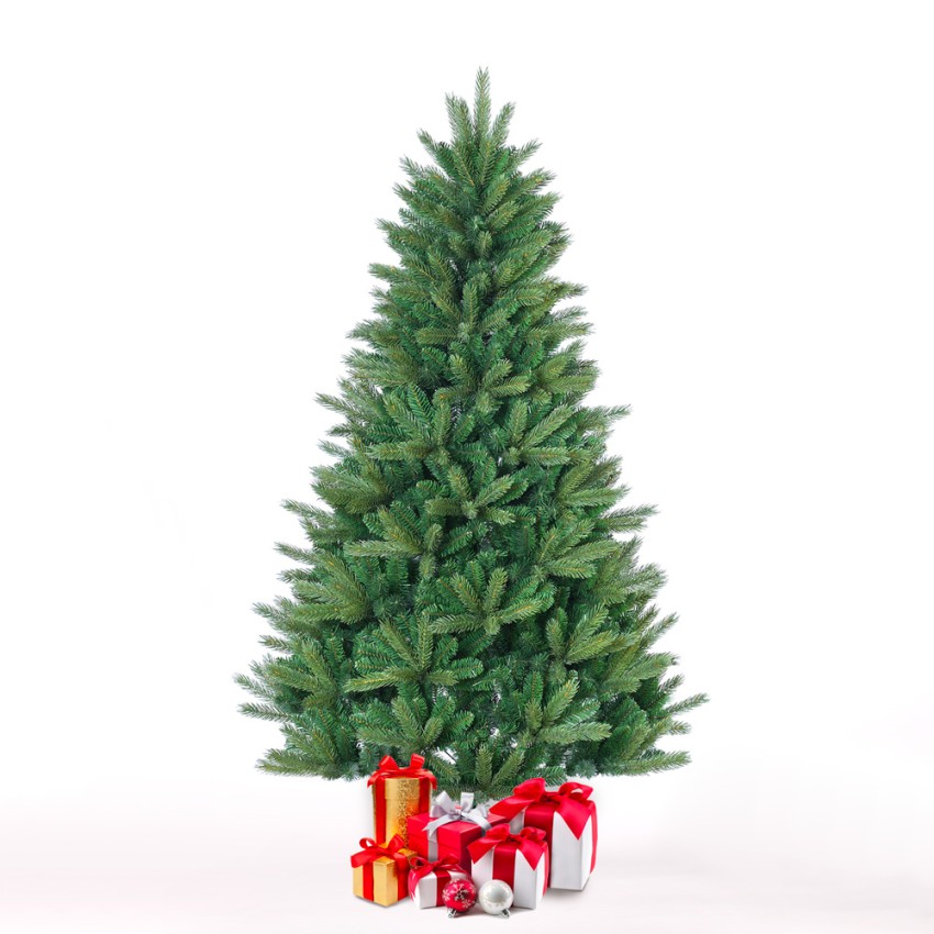 Groene kunstkerstboom 180 cm met een realistisch effect Wengen Aanbieding Groene kunstkerstboom 180 cm met een realistisch effect Wengen Aanbieding