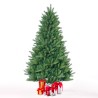 Kunstmatige kerstboom 210 cm met klassieke groene takken Melk Aanbieding