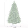 Kunstmatige kerstboom 240cm hoog groen nep traditioneel Bever Kortingen