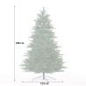 kunstmatige klassieke kerstboom van 180 cm hoogte Grimentz Kortingen